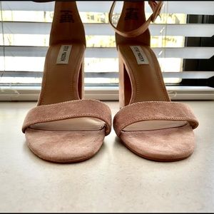 Steve Madden Suede Block Heels Sandals